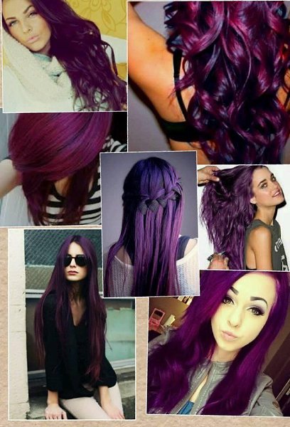 Purple hair - 5