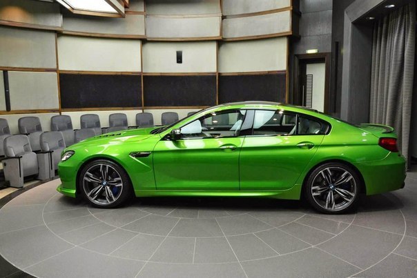 754 HP Java Green BMW M6 Gran Coupe - 5