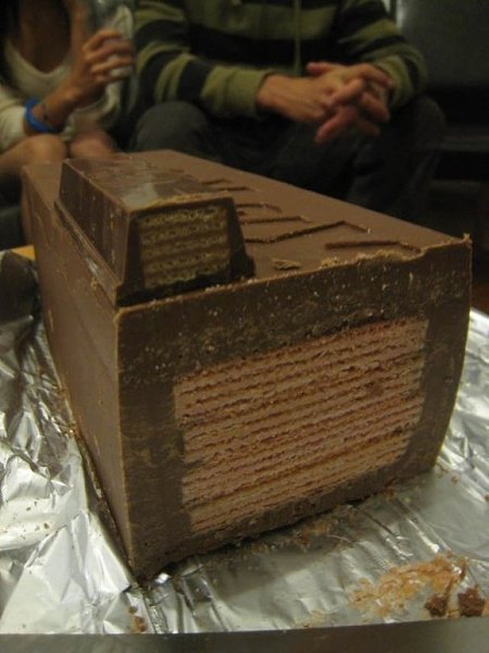 Сладкий подарок для друга - гигантский KitKat - 9