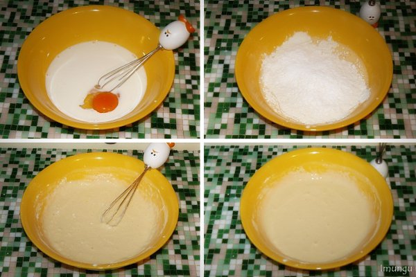 Хотто Кээки - очень вкусные пухлые блинчики. Для приготовления 4х блинчиков Хотто Кээки нам ... - 4