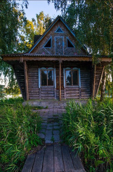 Охотничий домик на острове. Житомирская область, село Старый Солотвин, Украина. - 6
