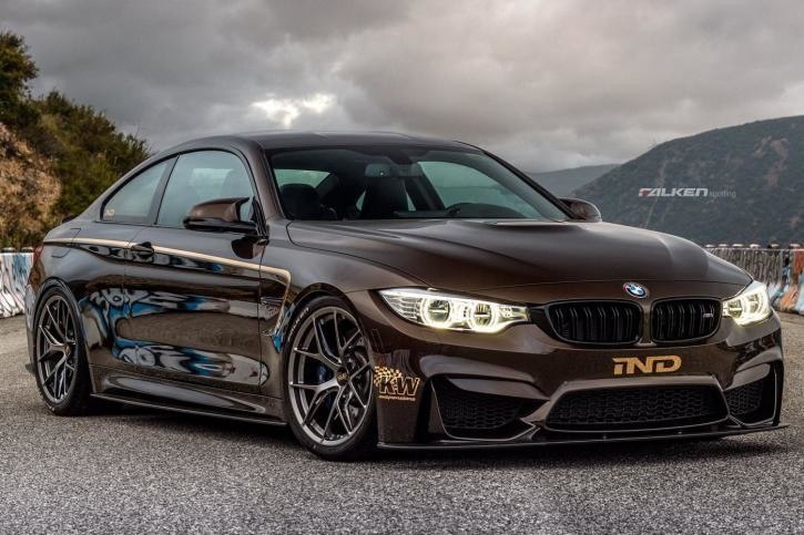 BMW M4 Coupe Pyrite Brown by IND