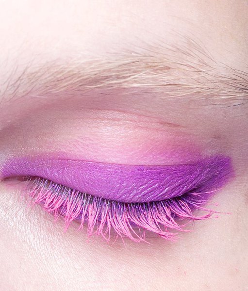 Makeup at Donna Karan Spring 2013.