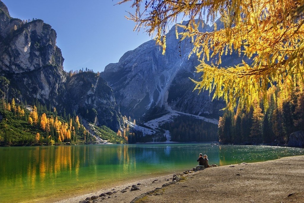 Braies Lake Италия