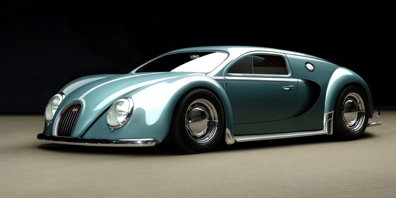 Bugatti Veyron   1945 