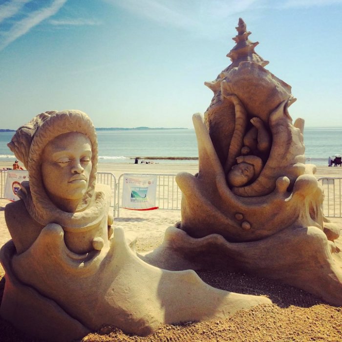      Revere Beach International Sand Sculpting