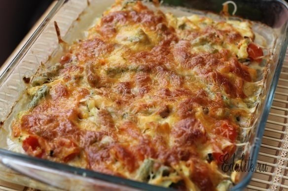 Куриный стейк с овощами.Ингредиенты:Куриное филе — 2шт (500г);Морковь — 1шт (маленькая или ... - 6