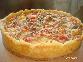 Открытый мясной пирог! Пирог просто восторг!! нежное картофельное тесто и много-много сочной и ...