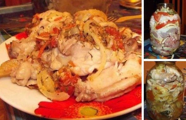 Курица в банке.Курица готовится в банке без воды и масла, в собственном соку. Ароматы по дому летают ...
