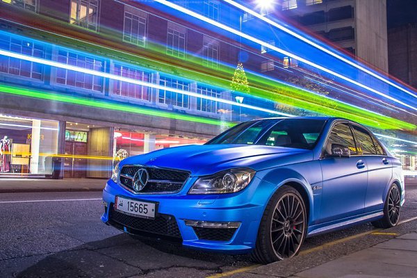 Mercedes-Benz C63 AMG.