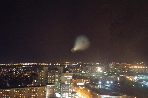 Вчера жители Новосибирска наблюдали в небе НЛО. Был переполох, но их успокоили: