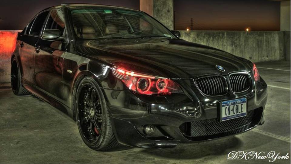 Красные глазки BMW e60