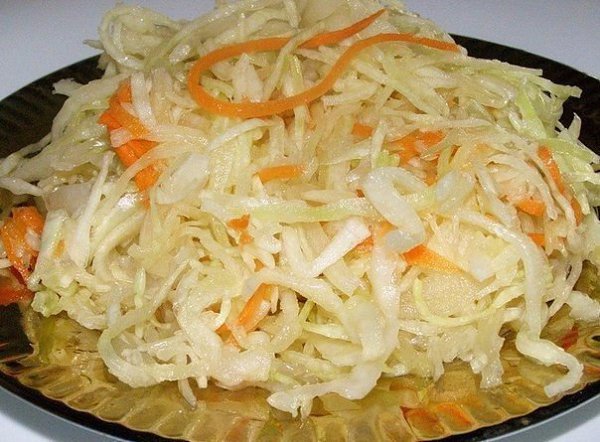 РЕЦЕПТ МОМЕНТАЛЬНОЙ КВАШЕННОЙ КАПУСТЫ В БАНКЕ.Поедается моментальноМой рецепт моментальной квашенной ...