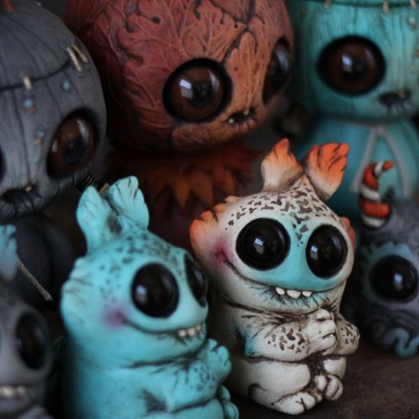 Крис Риньяк (Chris Ryniak) — необычный художник из Детройта, который создает причудливых монстров из ... - 2
