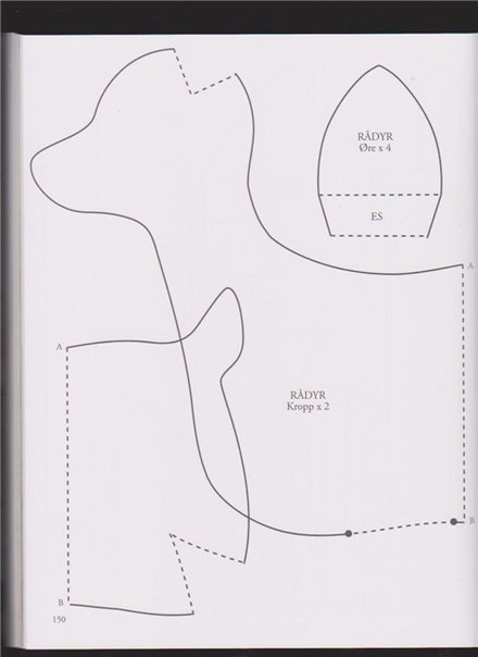 Новогодний олень от Tildas Vintereventyr - 4