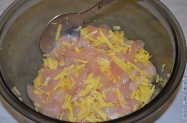 Курино-сырные рубленые котлеты.Для всех любителей сыра, курицы и их прекрасного сочетания мой новый ... - 5