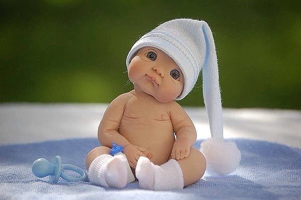 Это куколки из полимерной глины. Оцените мастерство автора !!! @ - 2