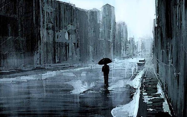 У меня никогда не бывает ничего интересного. Вот я и молчу.