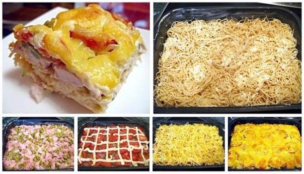 «Макароша». Потрясающе вкусно! Ингредиенты: Яйцо — 3-4 шт. Сливки — опционально Сыр — 150 г Соль, ...