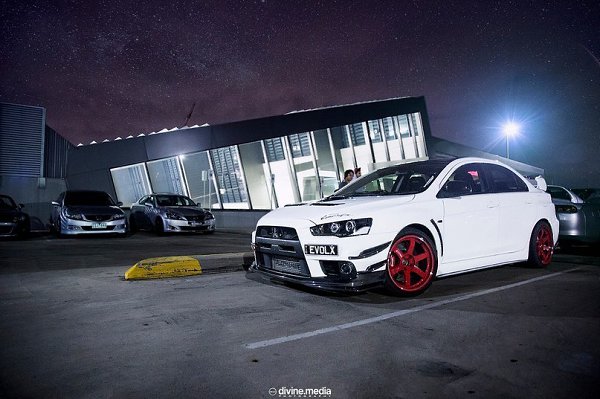 Mitsubishi Lancer Evolution X.