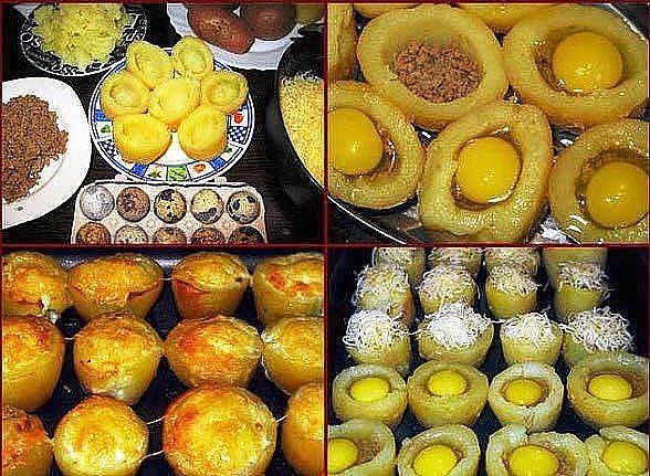 Эта оригинальная закуска НИКОГО не оставит равнодушым! Оригинально и вкусно! Ингредиенты: -Картофель ...