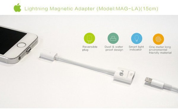 Универсальный магнитный кабель для зарядки гаджетов.MagCable — это универсальный магнитный кабель, ... - 3
