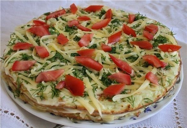 ТОП-5 САМЫХ ВКУСНЫХ ЗАКУСОЧНЫХ ТОРТОВ.1) Рыбный закусочный тортИНГРЕДИЕНТЫ: 5 шт. вафельных коржей 1 ... - 4