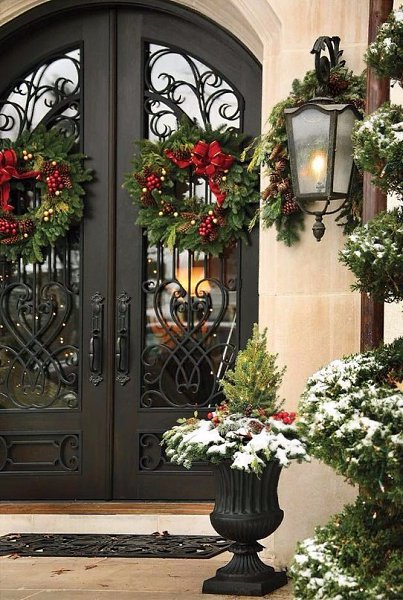 Beautiful Christmas Door