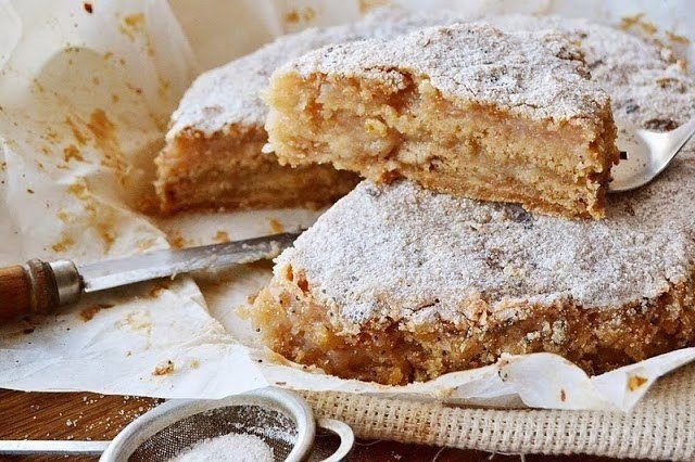 Насыпной яблочный пирог, всего 138 ккал! 1,5 кг сочных сладко-кислых яблок (чистой мякоти 1кг) 1 ...