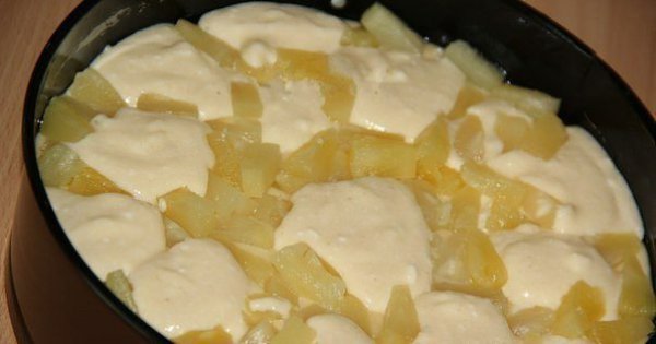 ТВОРОЖНЫЙ ПИРОГ С АНАНАСАМИ.ИНГРЕДИЕНТЫ: мука пшеничная - 300 г; кефир - 200 мл; сахар - 180 г; ... - 5