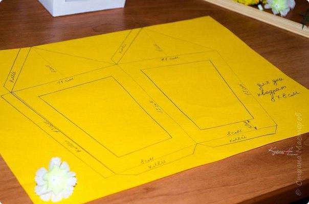 Мастер-класс Рама паспарту Оригами Рамка для фото из остатков обоев Бумага Клей Ленты