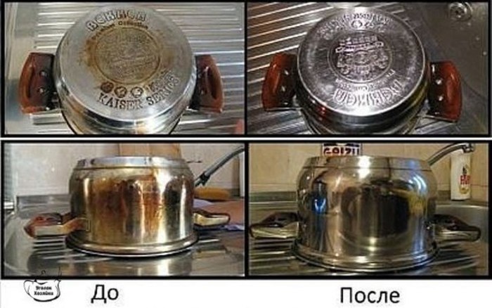 Кухонный суперочиститель.Всего 2 ингредиента, которые всегда есть дома под рукой. Положите 1/4 ...