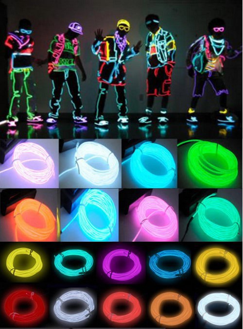 Светодиодный 3-метровый шнур. Делай репост, если хотел(а) бы себе такой же!