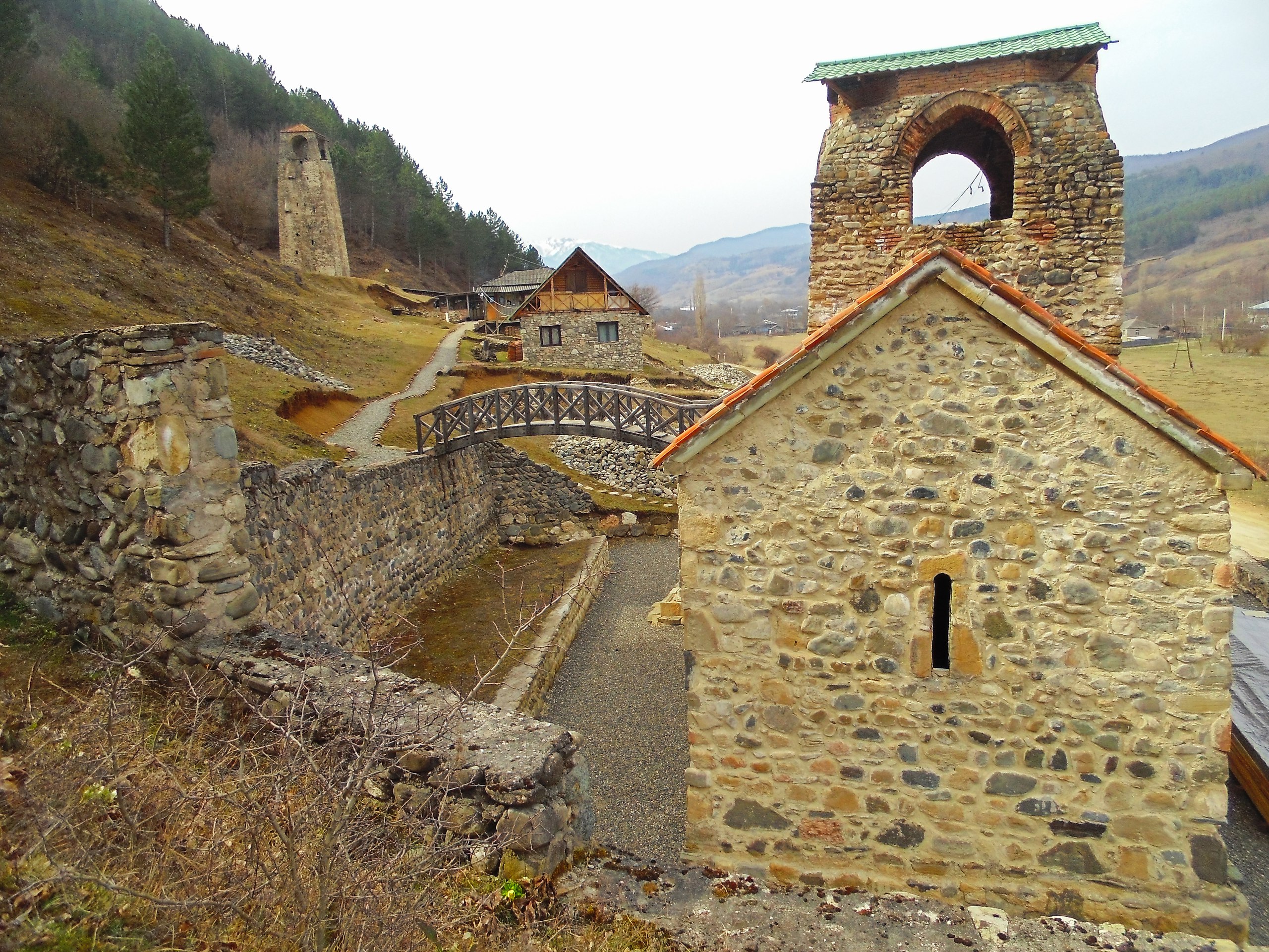 Some churches and monasteries of Dzama ravine - 6