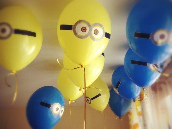 День рождение в стиле миньонов. - 7
