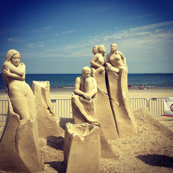      Revere Beach International Sand Sculpting - 3