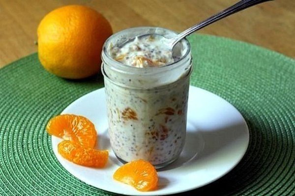 Ленивая овсянка в банке: здоровый быстрый завтрак, который не надо готовить! Здоровое питание может ... - 7