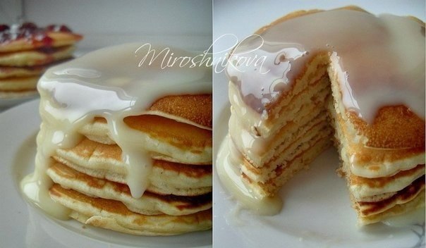 American pancakes (Американские блинчики). Автор: Софья Мирошникова Вкуснятина) Особенно на завтрак) ...