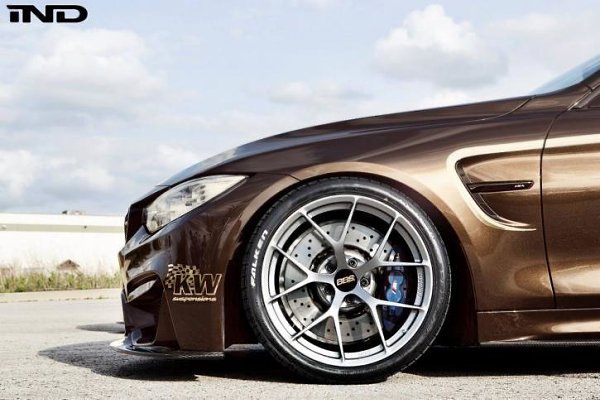 BMW M4 Coupe Pyrite Brown by IND - 5