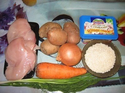 Сырный суп с курицей. Мы с женой очень полюбили сырные и сливочные супы и сегодня я хочу Вам ... - 2