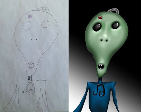 На днях пользователь блога reddit с ником Tatsputin загрузил в альбомы коллекцию рисунков, за ...