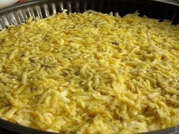 Запеканка из тертого картофеля с сыром и чесноком.Это блюдо стало одним из моих любимых еще в ... - 8