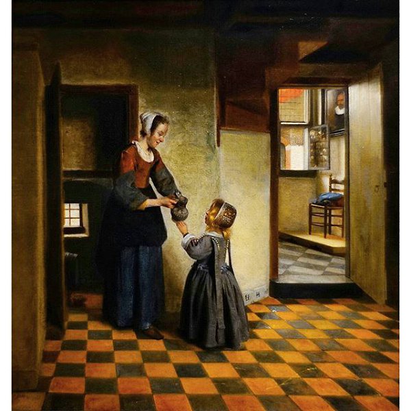 Питер де Хох (Pieter de Hooch) Голландский живописец. 1629 -1684.