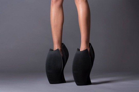 zaha hadid 3d printed shoes - 5