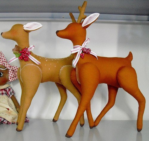 Новогодний олень от Tildas Vintereventyr