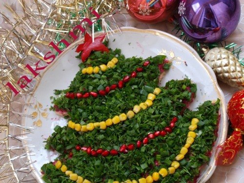 Новый год не за горами! Рецепты и идеи 2016 5 салатов для украшения новогоднего стола! Салат ... - 3