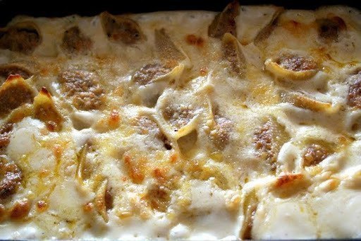 Ракушки фаршированные. Ингредиенты: Макаронные изделия