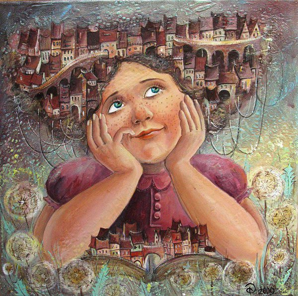 Художник Яна Фефелова (Yana Fefelova).Олицетворение сказочной доброты и хорошего настроения!!!От ...