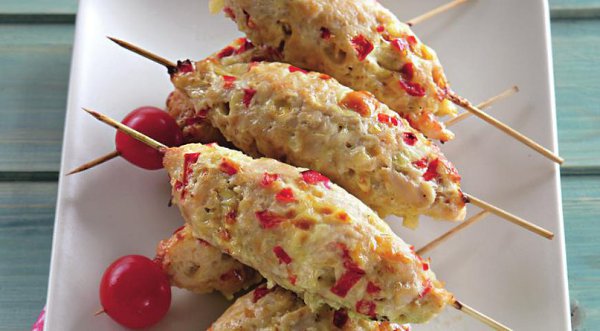 Люля из курицы.ИНГРЕДИЕНТЫ500 г филе куриной грудки2 средних красных сладких перца2 средние ...