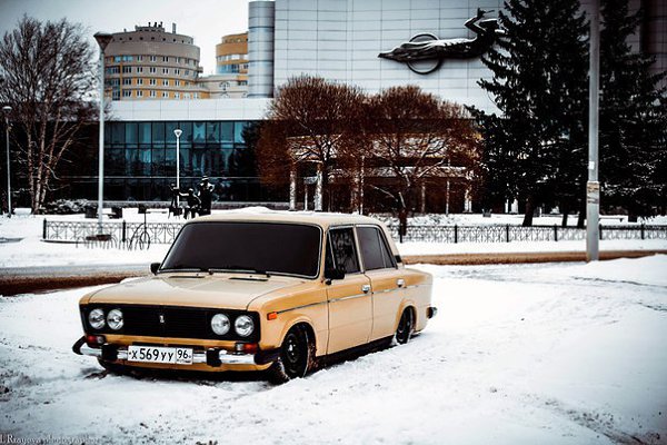 Пацанский ваз фото Очень понравилась эта 2106. Хороший, строгий вид!